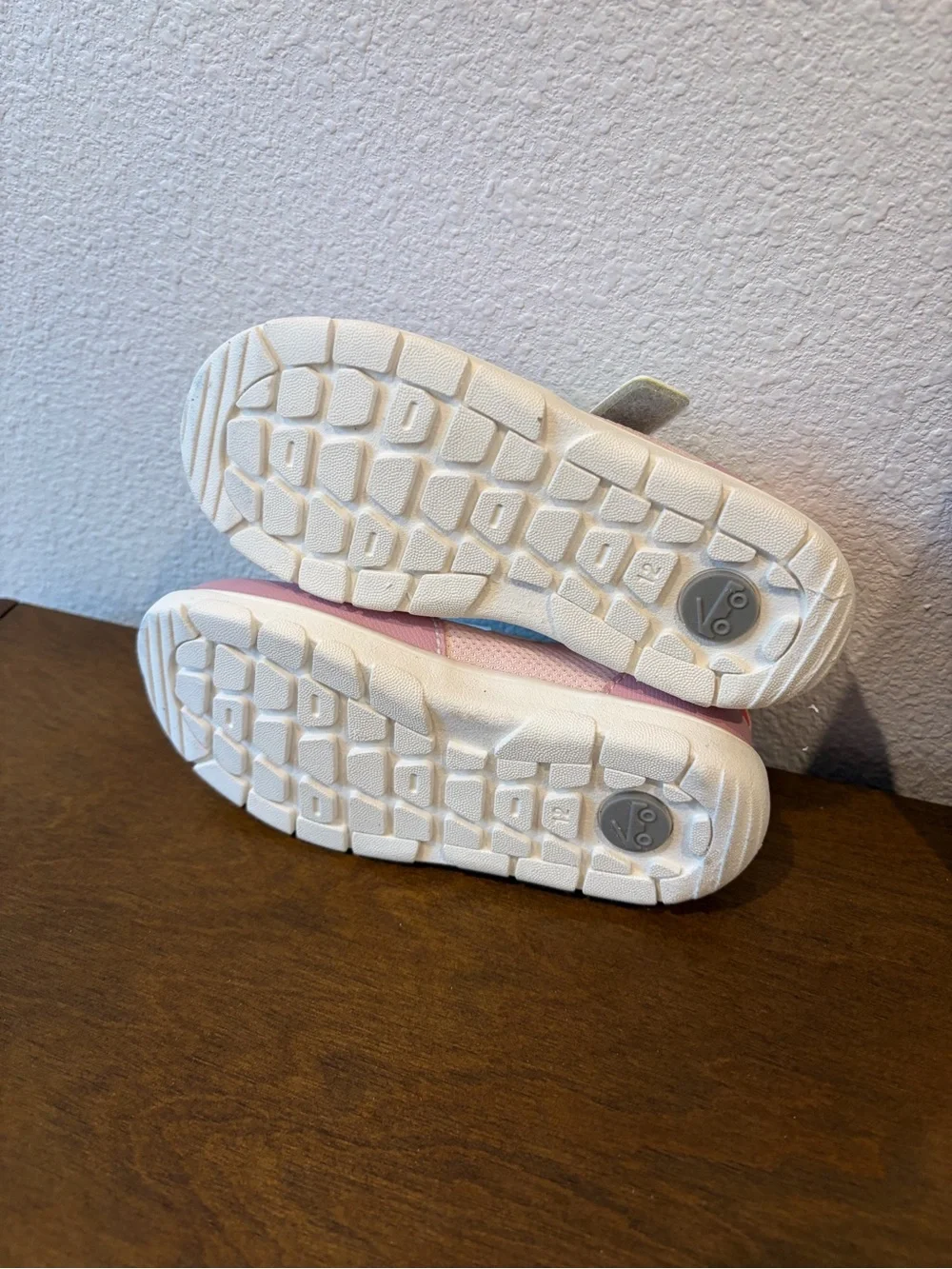 See Kai Run Basics Tenny Sneakers - Pink/Mint - Toddler 12 - NWT - Picture 5 of 6